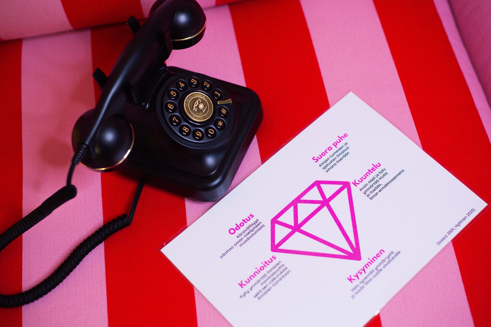 Toimivan dialogin periaatteet dialogitimantissa